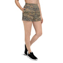 shorts - athletic (short)-Vibe: Cliffs of Moher Nature's Pattern Unisex Athletic Shorts-12-images on me