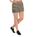 shorts - athletic (short)-Vibe: Cliffs of Moher Nature's Pattern Unisex Athletic Shorts-15-images on me