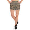 shorts - athletic (short)-Vibe: Cliffs of Moher Nature's Pattern Unisex Athletic Shorts-16-images on me