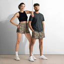 shorts - athletic (short)-Vibe: Cliffs of Moher Nature's Pattern Unisex Athletic Shorts-3-images on me