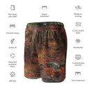Explore: Autumn in Georgia Unisex Mesh Shorts - images on me