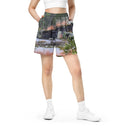 shorts - mesh (long)-Explore: Georgia's Granite Sentinel Unisex Mesh Shorts-5-images on me