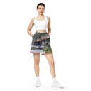 shorts - mesh (long)-Explore: Georgia's Granite Sentinel Unisex Mesh Shorts-8-images on me