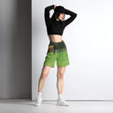 shorts - mesh (long)-God's Creatures: Highland Cattle Unisex Mesh Shorts-10-images on me