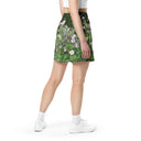 shorts - mesh (long)-Nature: Historic Scottish Highland Castle Garden Flowers Unisex Mesh Shorts-14-images on me
