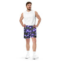 Nature: Irish Noble's Castle Lobelias Unisex Mesh Shorts - images on me