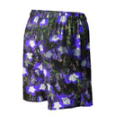shorts - mesh (long)-Nature: Irish Noble's Castle Lobelias Unisex Mesh Shorts-2-images on me