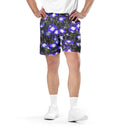 Nature: Irish Noble's Castle Lobelias Unisex Mesh Shorts - images on me