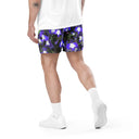 Nature: Irish Noble's Castle Lobelias Unisex Mesh Shorts - images on me