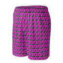 shorts - mesh (long)-Nature: Victoria Island Dahlia Unisex Mesh Shorts-1-images on me