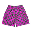 shorts - mesh (long)-Nature: Victoria Island Dahlia Unisex Mesh Shorts-14-images on me