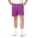 shorts - mesh (long)-Nature: Victoria Island Dahlia Unisex Mesh Shorts-4-images on me