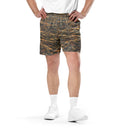 shorts - mesh (long)-Vibe: Cliffs of Moher Nature's Pattern Unisex Mesh Shorts-9-images on me