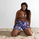 shorts - yoga-Nature: Irish Noble's Castle Lobelias Yoga Shorts-11-images on me