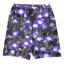 shorts - yoga-Nature: Irish Noble's Castle Lobelias Yoga Shorts-13-images on me