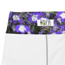 shorts - yoga-Nature: Irish Noble's Castle Lobelias Yoga Shorts-15-images on me