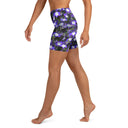 shorts - yoga-Nature: Irish Noble's Castle Lobelias Yoga Shorts-6-images on me
