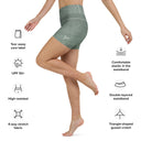 shorts - yoga-Sports: Tennis Clay Court Yoga Shorts-4-images on me
