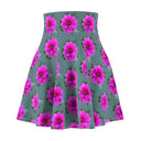 skirt - flowy (soft color)-Nature Victoria Island Dahlia Flowy Skirt - mineral-1-images on me