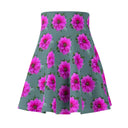 skirt - flowy (soft color)-Nature Victoria Island Dahlia Flowy Skirt - mineral-2-images on me