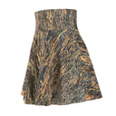 skirt - flowy (soft color)-Vibe: Cliffs of Moher Nature's Pattern Flowy Skirt-3-images on me