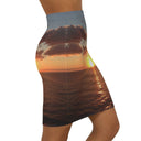 skirt - pencil (hugs)-Explore: Florida Sunrise Pencil Skirt-4-images on me