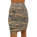 skirt - pencil (hugs)-Vibe: Cliffs of Moher Nature's Pattern Pencil Skirt-2-images on me