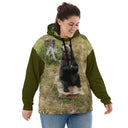God's Creatures: North Shore Mountain Bear Unisex Hoodie - images on me