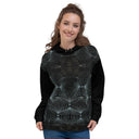 Vibe: Victoria Island Hidden Luxe Pattern Unisex Hoodie - images on me