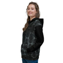 Vibe: Victoria Island Hidden Luxe Pattern Unisex Hoodie - images on me