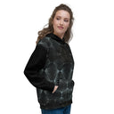 Vibe: Victoria Island Hidden Luxe Pattern Unisex Hoodie - images on me