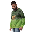 sweatshirt - pullover-God's Creatures: Highland Cattle Unisex Sweatshirt-14-images on me