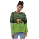 sweatshirt - pullover-God's Creatures: Highland Cattle Unisex Sweatshirt-5-images on me
