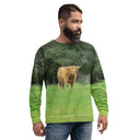 sweatshirt - pullover-God's Creatures: Highland Cattle Unisex Sweatshirt-6-images on me