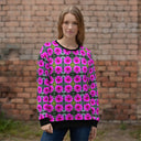 Nature: Victoria Island Dahlia Unisex Sweatshirt - images on me