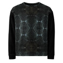 Vibe: Victoria Island Hidden Luxe Pattern Unisex Sweatshirt - images on me