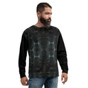 Vibe: Victoria Island Hidden Luxe Pattern Unisex Sweatshirt - images on me