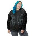 Vibe: Victoria Island Hidden Luxe Pattern Unisex Sweatshirt - images on me