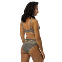swimwear - bikini-Vibe: Cliffs of Moher Nature's Pattern High-waisted Bikini-6-images on me
