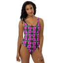 swimwear - one-piece-Nature: Victoria Island Dahlia One-Piece Swimsuit-6-images on me