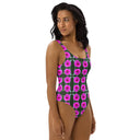 swimwear - one-piece-Nature: Victoria Island Dahlia One-Piece Swimsuit-9-images on me