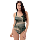 Vibe: Spiritual Incense One - Piece Swimsuit - images on me