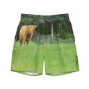 swimwear - trunks-God's Creatures Highland Cattle Swim Trunks-10-images on me