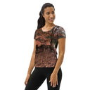 Explore: Autumn in Georgia Colors Athletic Tee for Women - images on me