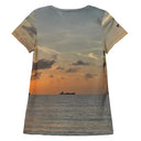tee - athletic-Explore: Florida Sun Rising Athletic Tee for Women-7-images on me