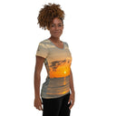 tee - athletic-Explore: Florida Sun Rising Athletic Tee for Women-9-images on me