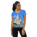 tee - athletic-Explore: Montmartre Majesty Athletic Tee for Women-1-images on me