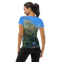 tee - athletic-Explore: Montmartre Majesty Athletic Tee for Women-2-images on me