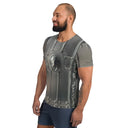 tee - athletic-Explore: Montmartre Portal Athletic Tee for Men-3-images on me