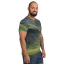 tee - athletic-Explore: Scotland's Highland Hills Athletic Tee for Men-4-images on me